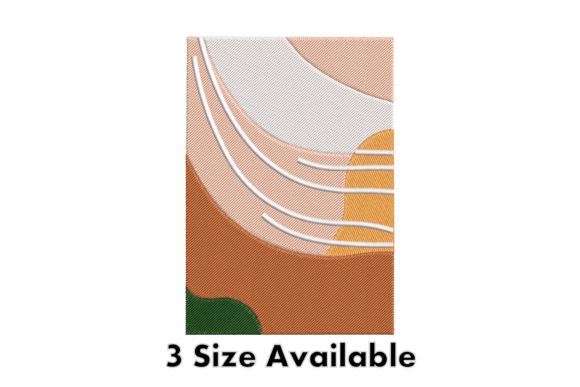 Abstract Minimal Embroidery Pattern Review