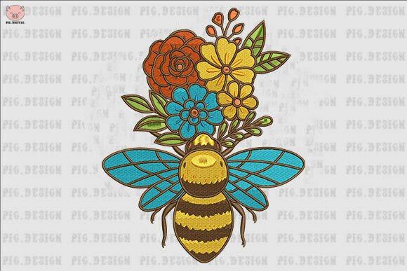 Bees Flower Embroidery Review for Seasonal Projects