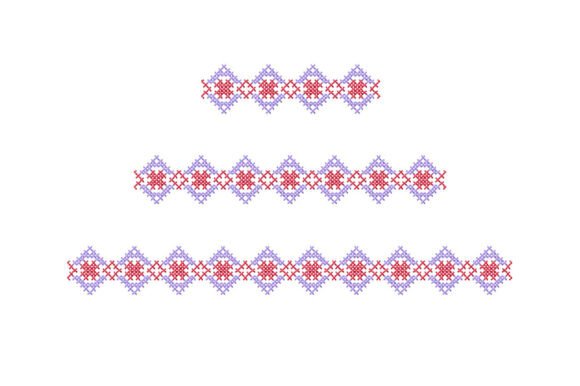 Border Cross Stitch Embroidery Patterns Review