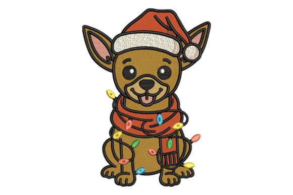 Christmas Chihuahua Embroidery Review