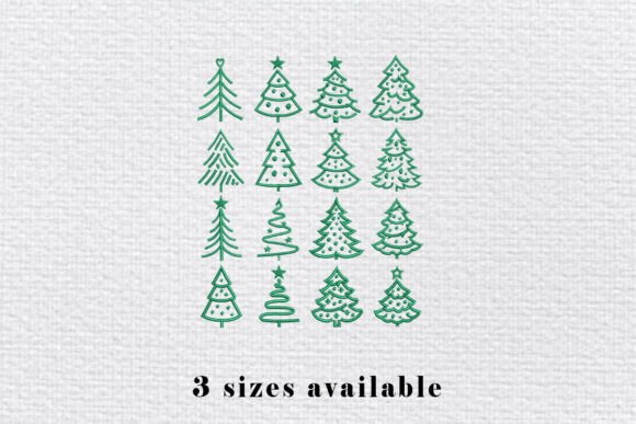 Christmas Tree Outline Embroidery Set Review