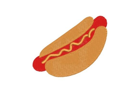 Classic Hot Dog Embroidery Design Review