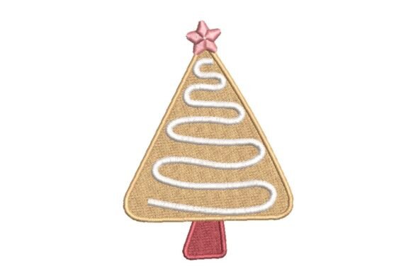 Festive Christmas Tree Cookie Embroidery Design Review