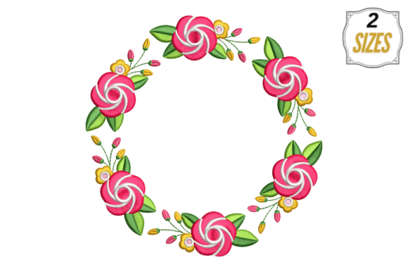 Flowers Wreath Embroidery Review