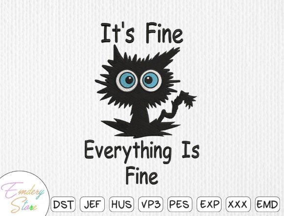 It’s Fine Cat Embroidery Review for Personalized Gifts