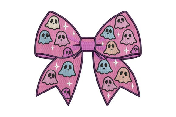 Kawaii Halloween Bow Embroidery Review