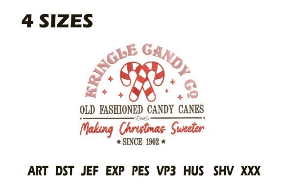 Kringle Candy Co Embroidery Design Review