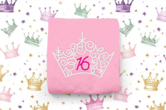 Magical Tiara with Number 16 Embroidery Review