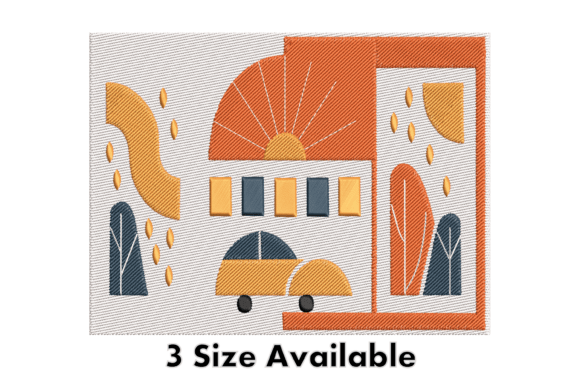 Modern Cityscape Embroidery Design Review