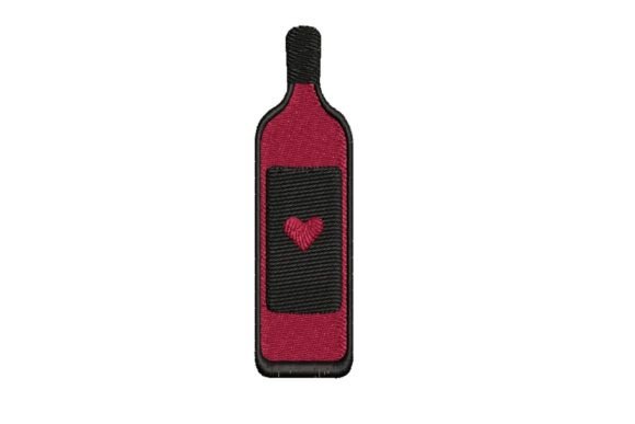 Romantic Wine Bottle Embroidery Patch Review
