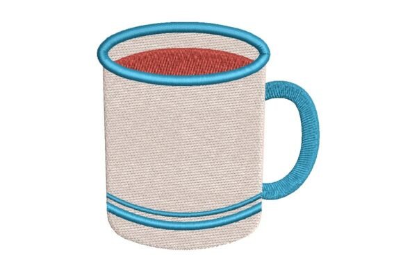 Simple Coffee Mug Embroidery Design Review
