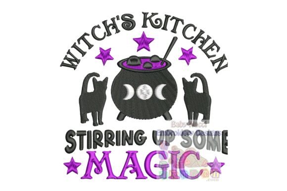 Witchβs Kitchen Embroidery Design Review